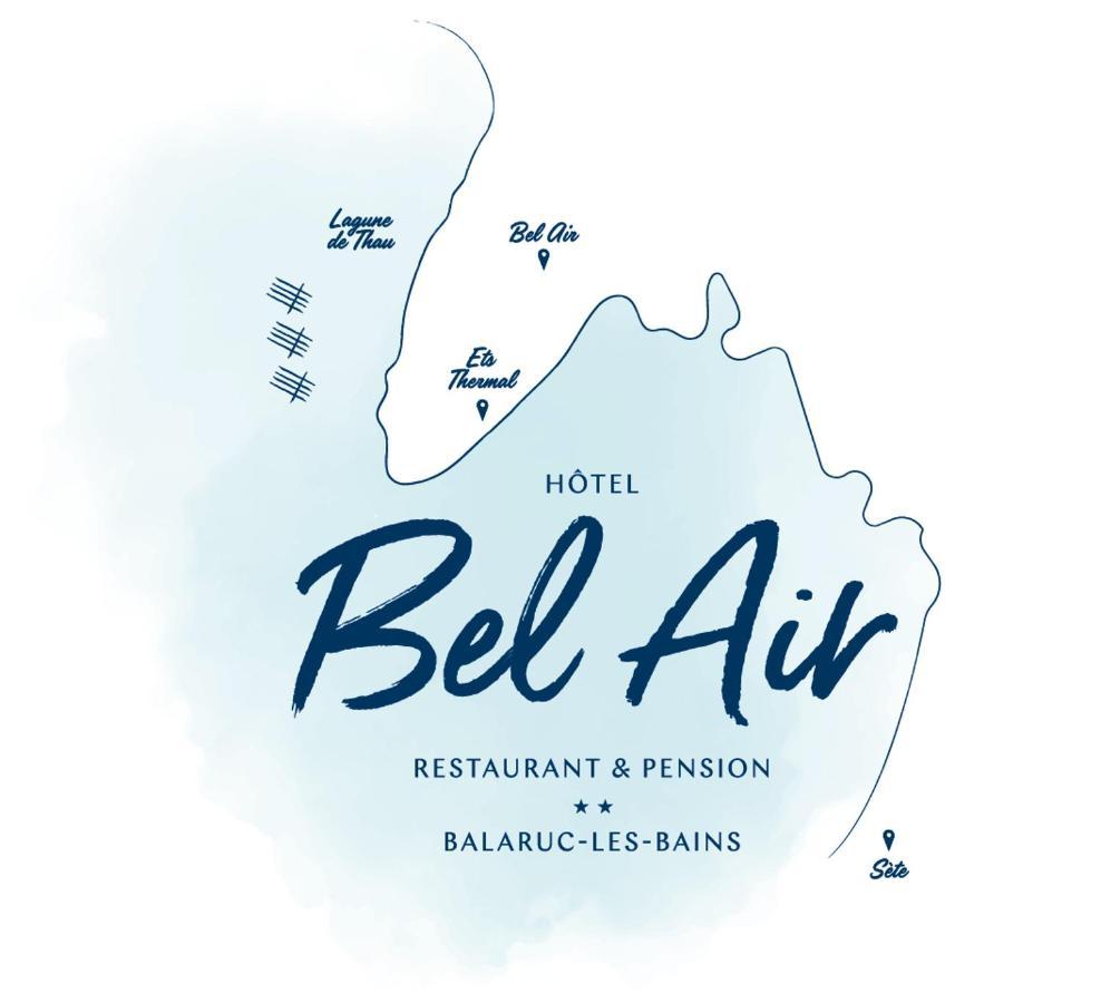 Hotel Restaurant Et Pension Soiree Etape Bel Air Balaruc-les-Bains Bagian luar foto